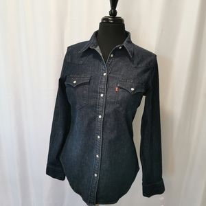 Levi's Tailored Denim Women's Blouse 🥰